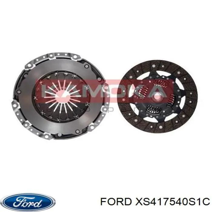 XS417540S1C Ford kit de embrague (3 partes)