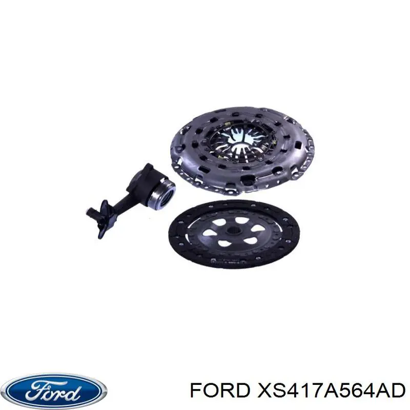 Desembrague central, embrague XS417A564AD Ford