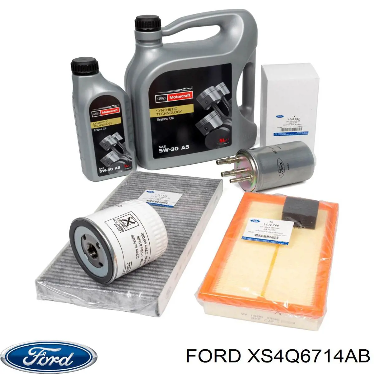 XS4Q6714AB Ford filtro de aceite