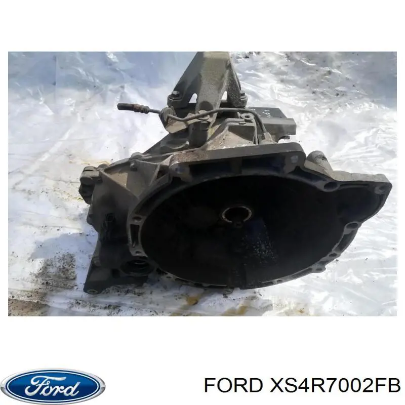 XS4R7002FB Ford caja de cambios mecánica, completa
