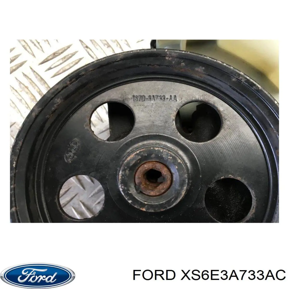 Bomba de dirección XS6E3A733AC Ford