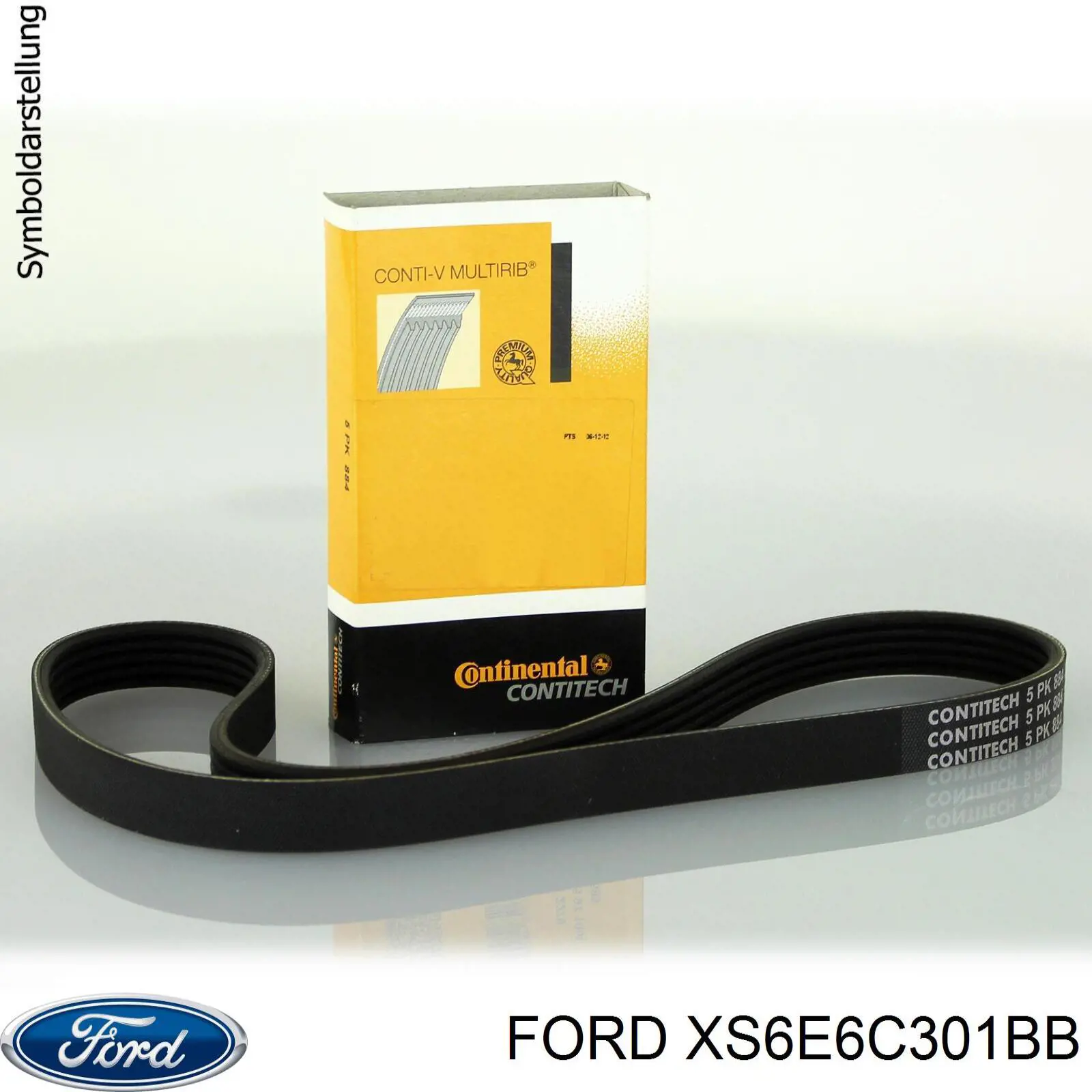 Correa de transmisión trapezoidal Ford XS6E6C301BB precio, desde 14,26 EUR