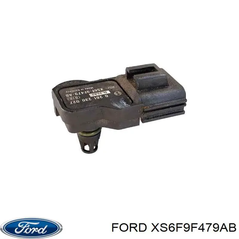 XS6F9F479AB Ford sensor de presion del colector de admision