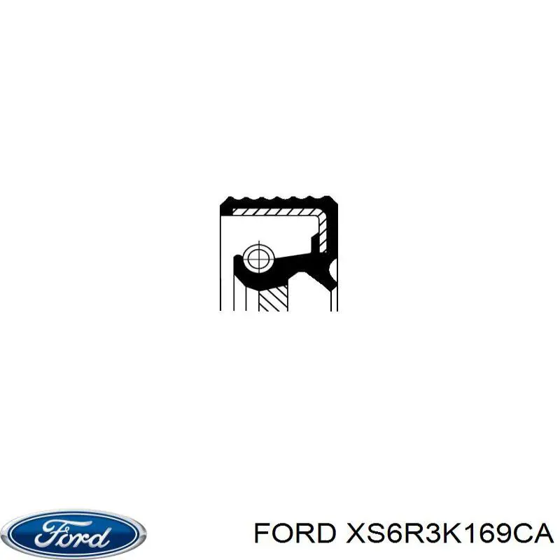 Comprar XS6R3K169CA Ford Retén del semieje delantero