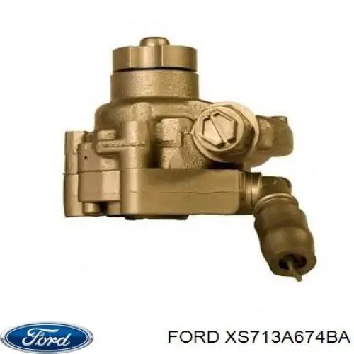 XS713A674BA Ford bomba de dirección