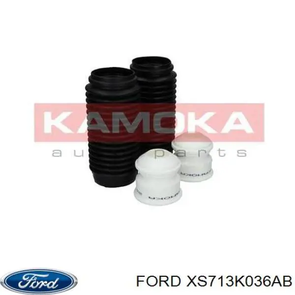 XS713K036AB Ford caperuza protectora/fuelle, amortiguador trasero