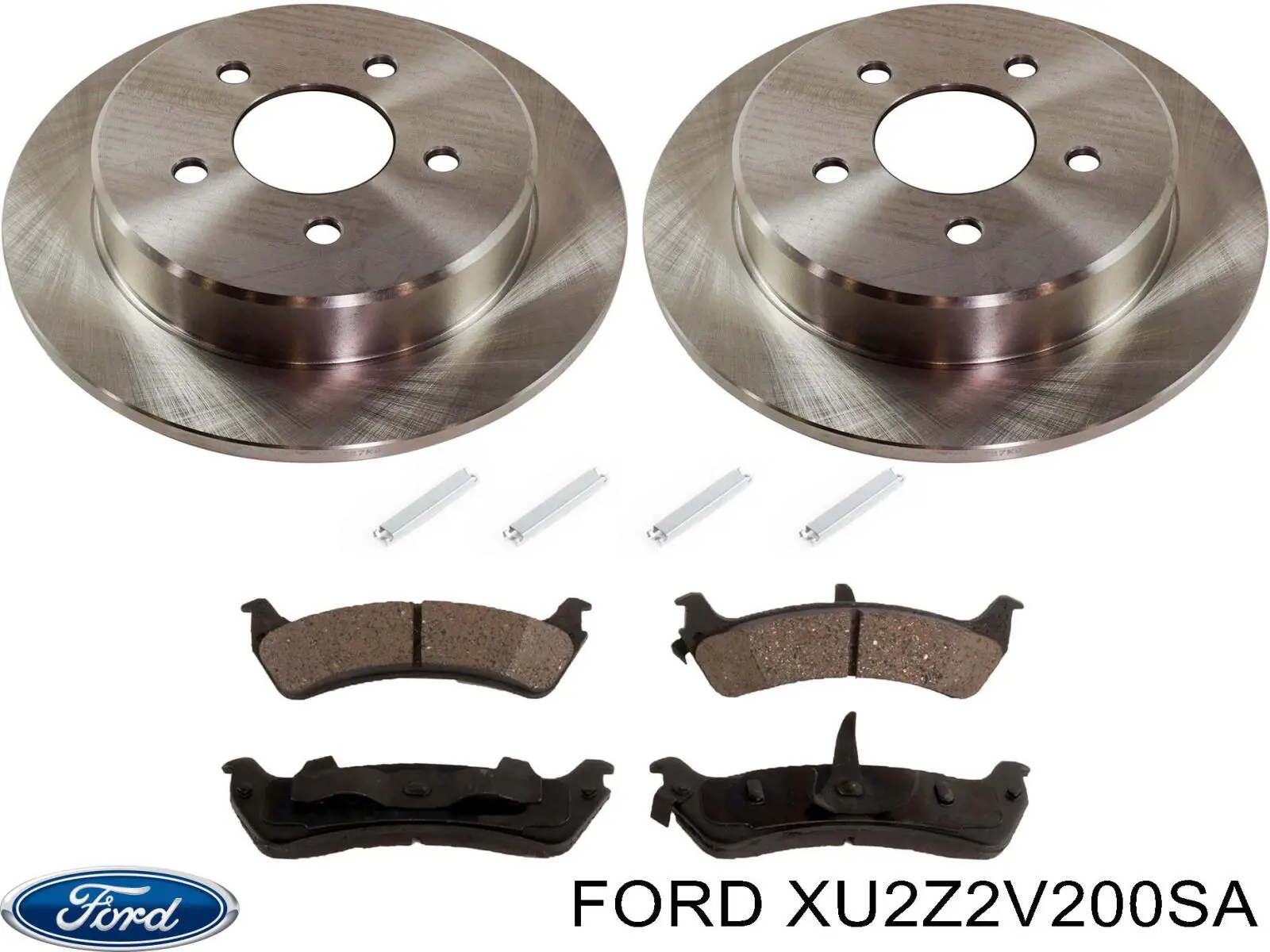 XU2Z2V200SA Ford pastillas de freno traseras