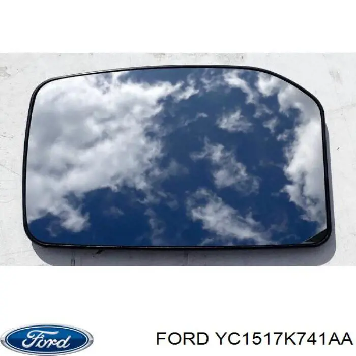 YC1517K741AA Ford cristal de espejo retrovisor exterior izquierdo