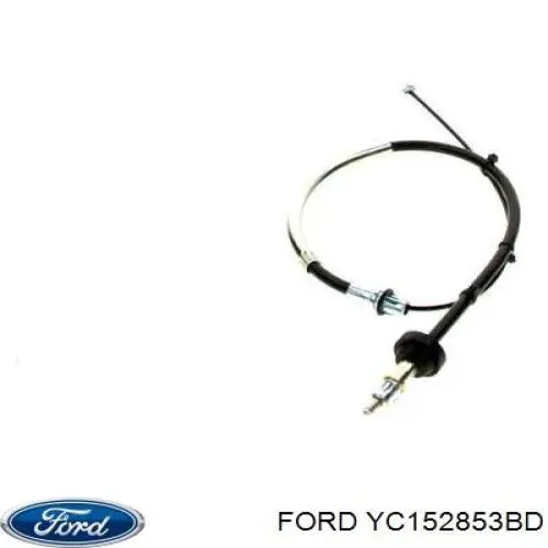 YC152853BD Ford cable de freno de mano delantero