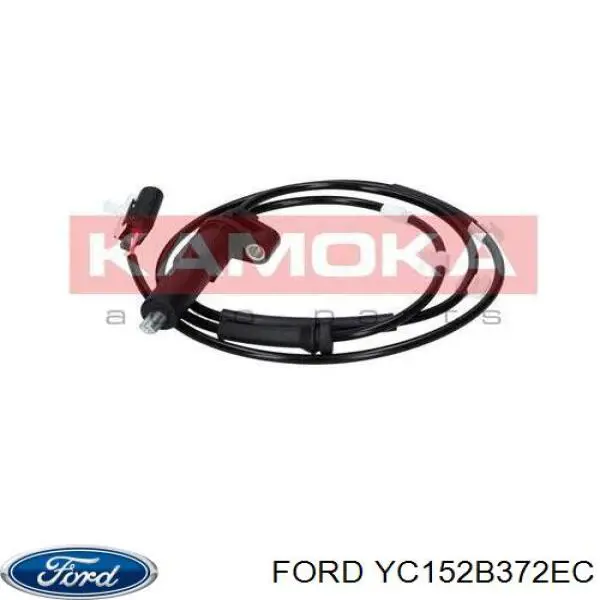 Sensor ABS trasero izquierdo 4533632 Ford