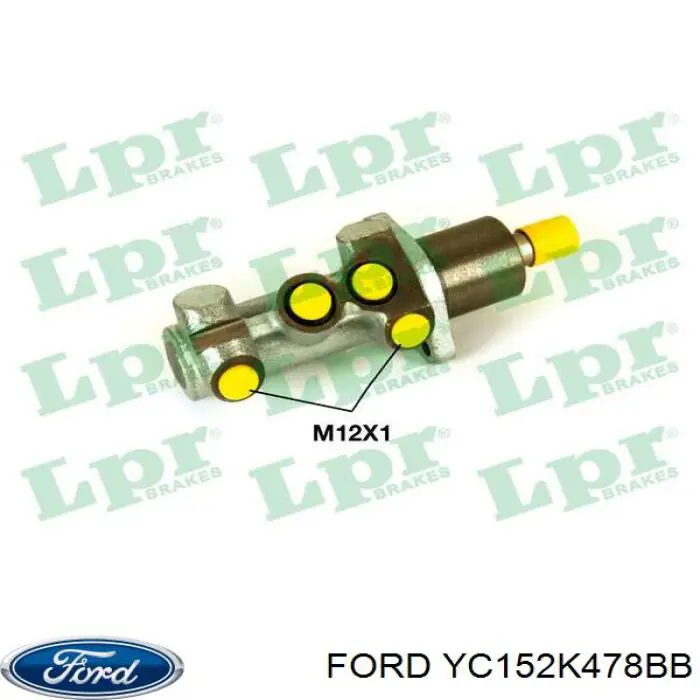 Cilindro maestro de frenos Ford YC152K478BB precio, desde 43,74 EUR