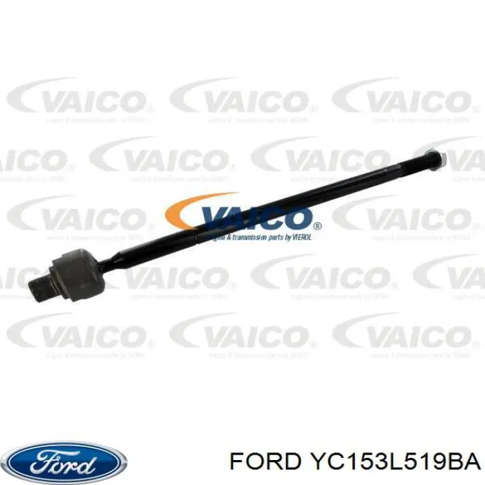 YC153L519BA Ford barra de acoplamiento derecha