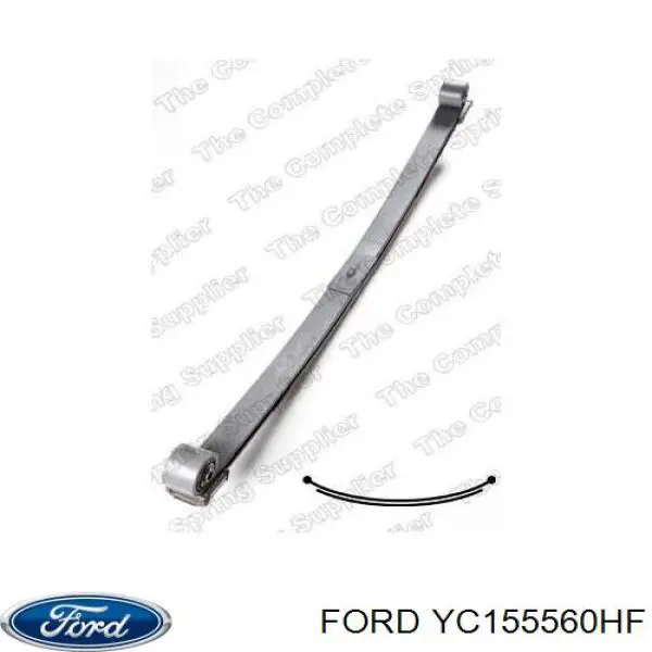 YC155560HF Ford ballesta trasera