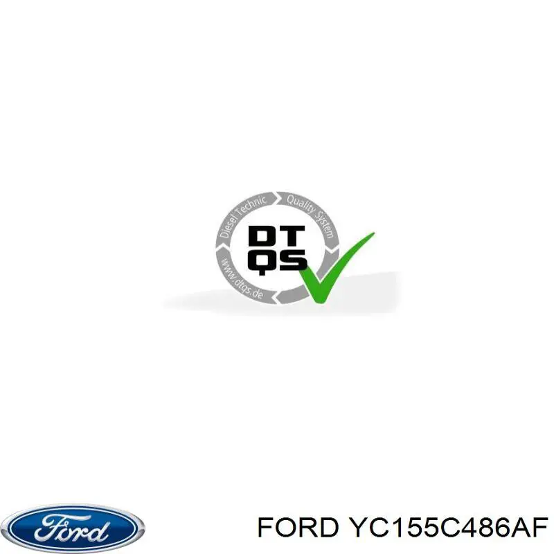Comprar YC155C486AF Ford Bieleta estabilizadora trasera