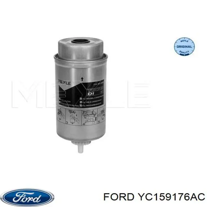 Filtro combustible Ford YC159176AC precio, desde 19,72 EUR
