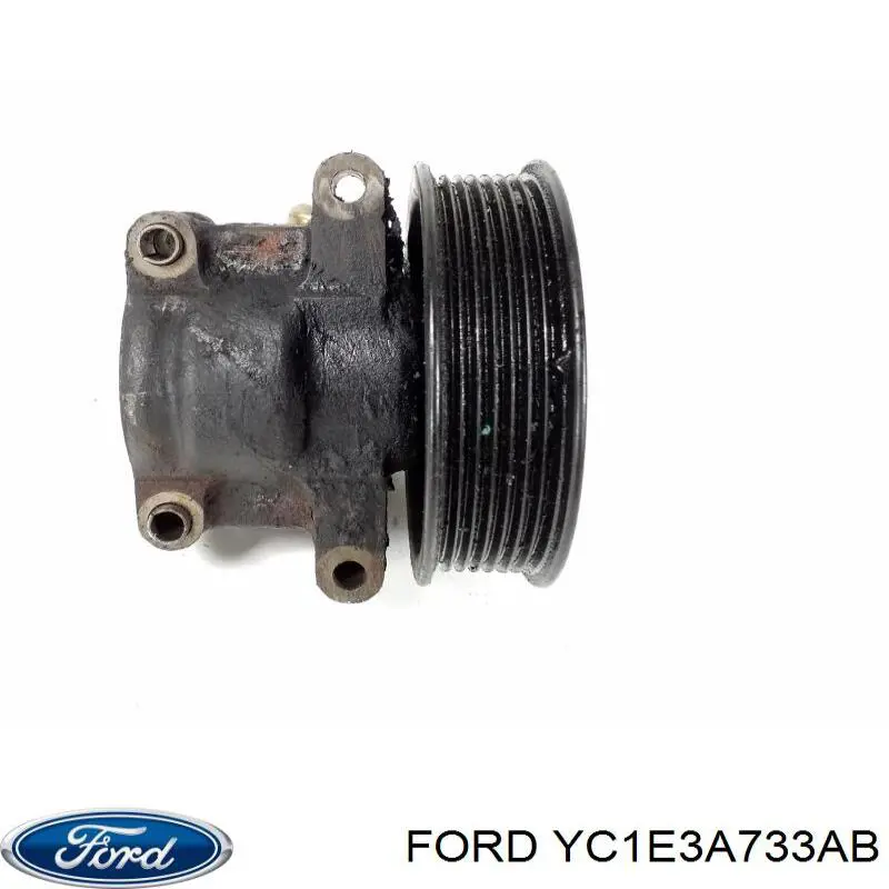 YC1E3A733AB Ford Polea de bomba de la dirección asistida