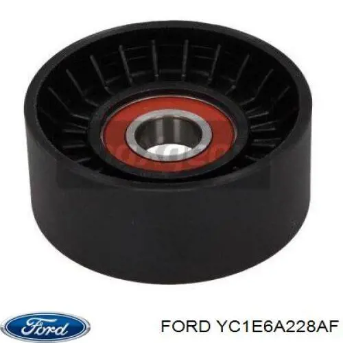 YC1E6A228AF Ford tensor de correa, correa poli v