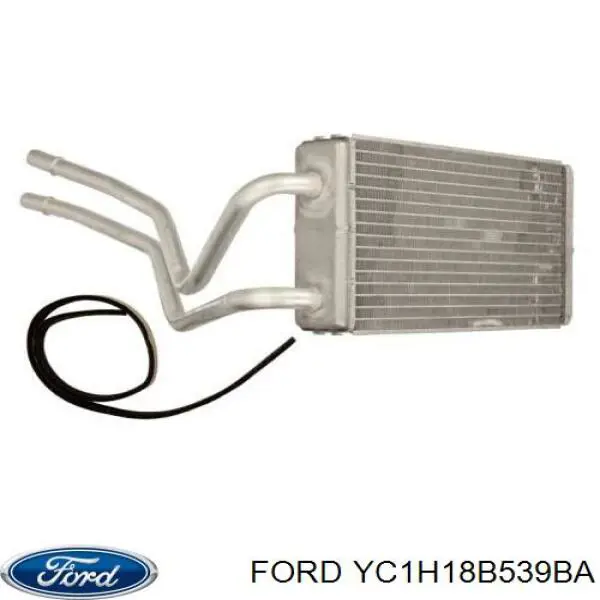 YC1H18B539BA Ford radiador calefacción