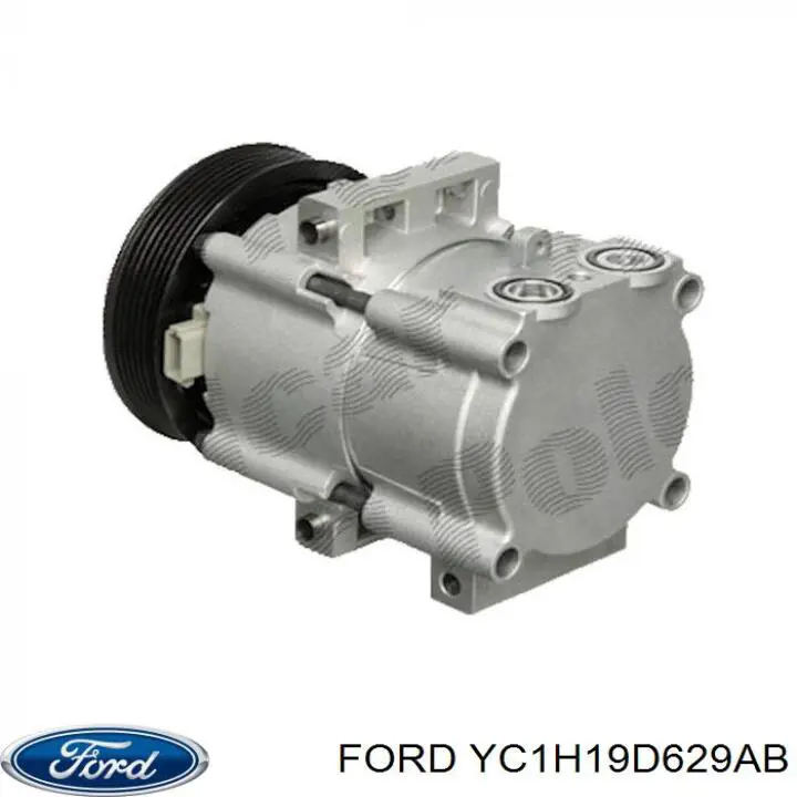 YC1H19D629AB Ford compresor de aire acondicionado