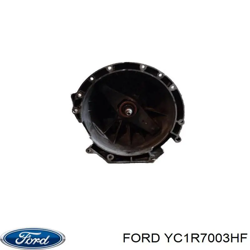 YC1R7003HF Ford caja de cambios mecánica, completa