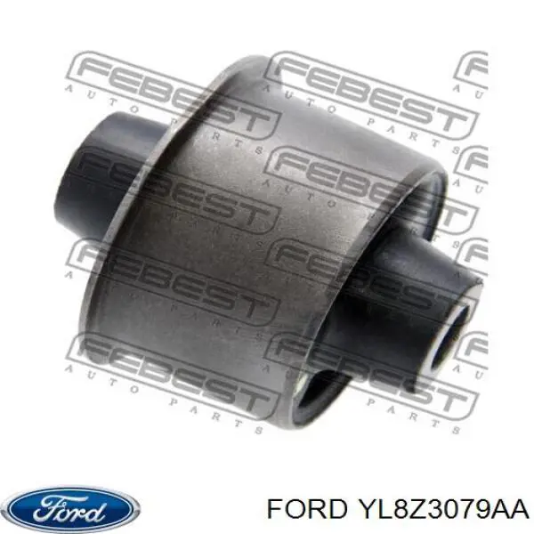 YL8Z3079AA Ford barra oscilante, suspensión de ruedas delantera, inferior izquierda