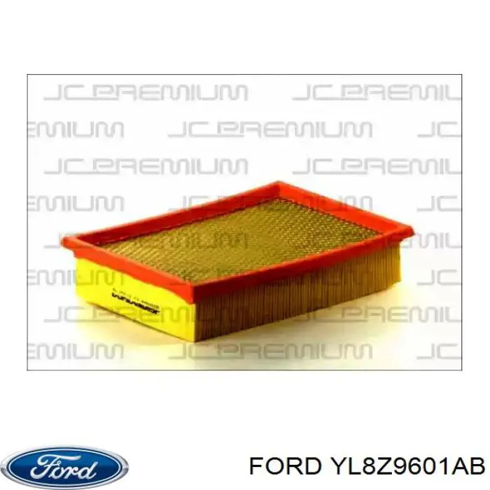 YL8Z9601AB Ford Filtro de aire de motor