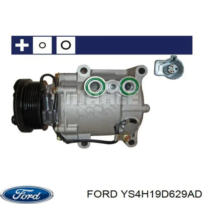 YS4H19D629AD Ford compresor de aire acondicionado