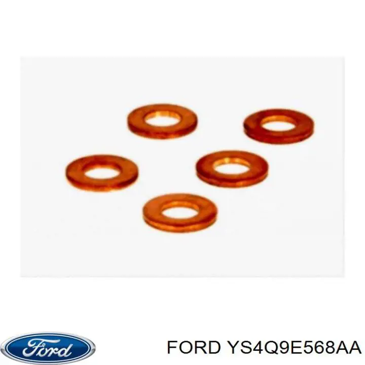 YS4Q9E568AA Ford junta de inyectores
