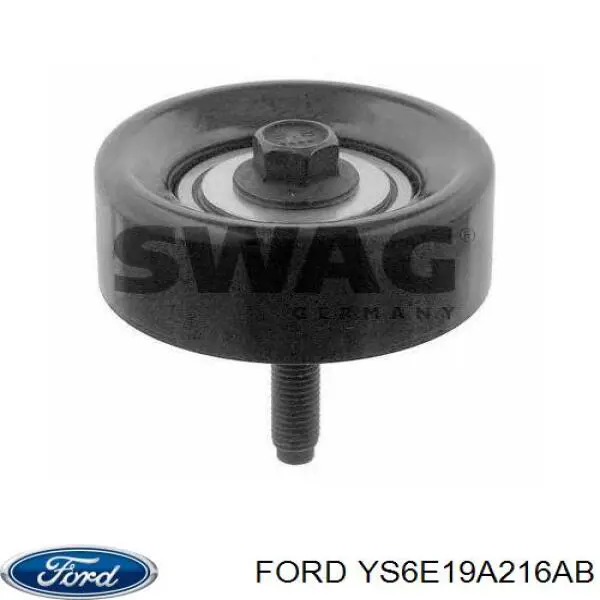 Polea inversión/guía, correa auxiliar servicios Ford YS6E19A216AB precio, desde 17,77 EUR