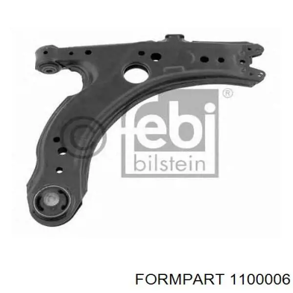 1100006 Formpart/Otoform silentblock de suspensión delantero inferior