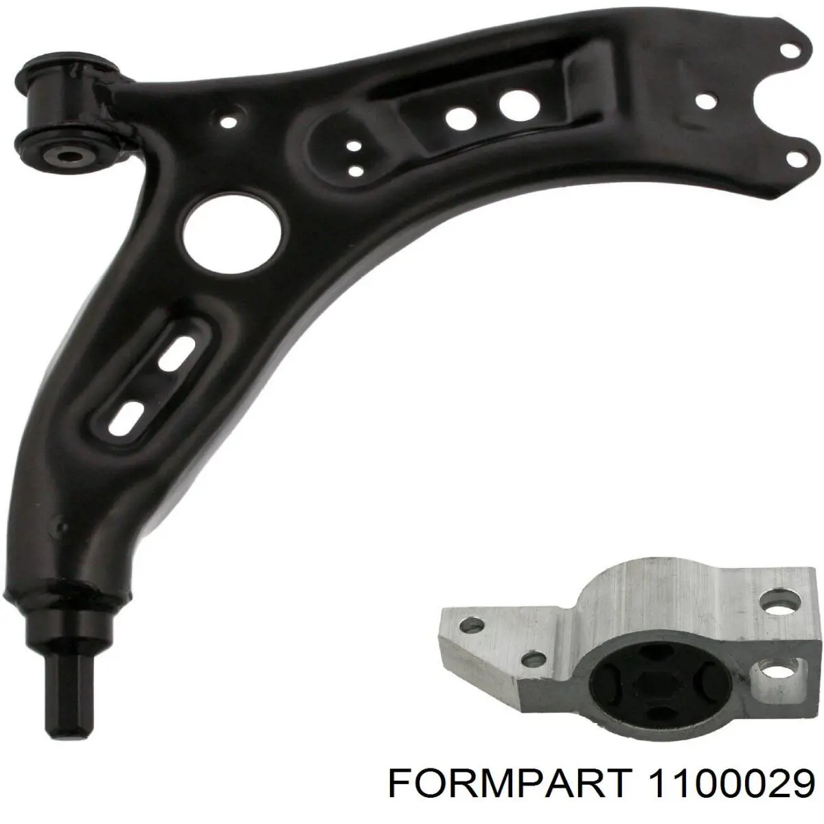 1100029 Formpart/Otoform silentblock de suspensión delantero inferior