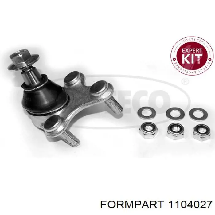 1104027 Formpart/Otoform rótula de suspensión inferior derecha