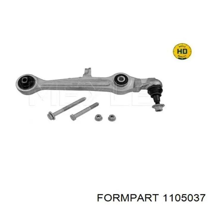 1105037 Formpart/Otoform barra oscilante, suspensión de ruedas delantera, inferior izquierda/derecha