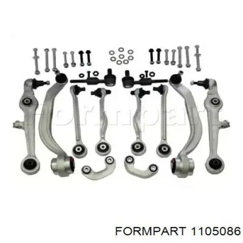 1105086 Formpart/Otoform kit de brazo de suspension delantera