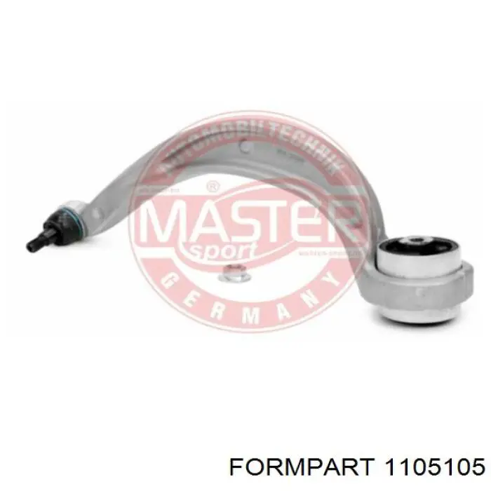 1105105 Formpart/Otoform barra oscilante, suspensión de ruedas delantera, inferior derecha