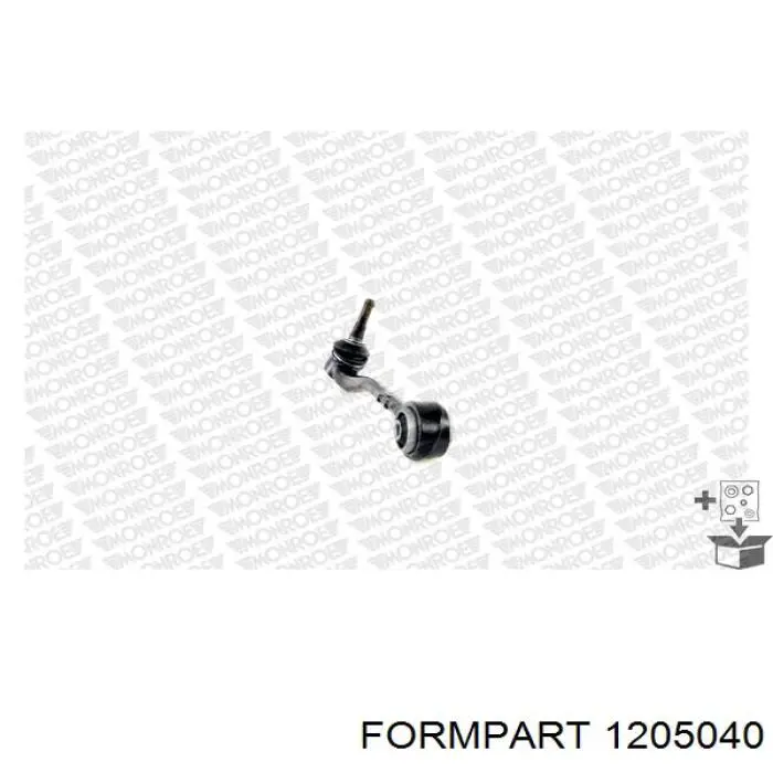 1205040 Formpart/Otoform barra oscilante, suspensión de ruedas delantera, inferior derecha