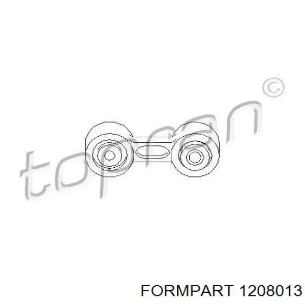 1208013 Formpart/Otoform soporte de barra estabilizadora trasera