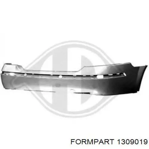 1309019 Formpart/Otoform barra oscilante, suspensión de ruedas delantera, inferior izquierda