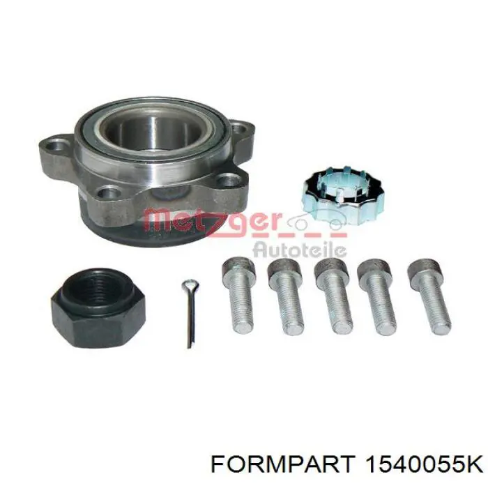 1540055K Formpart/Otoform cojinete de rueda delantero