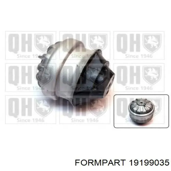 19199035 Formpart/Otoform soporte motor delantero