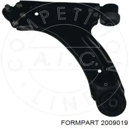 2009019 Formpart/Otoform barra oscilante, suspensión de ruedas delantera, inferior izquierda