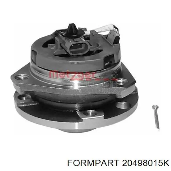 20498015K Formpart/Otoform cubo de rueda delantero