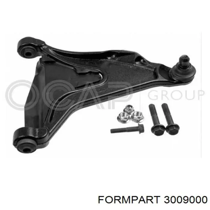 3009000 Formpart/Otoform barra oscilante, suspensión de ruedas delantera, inferior izquierda