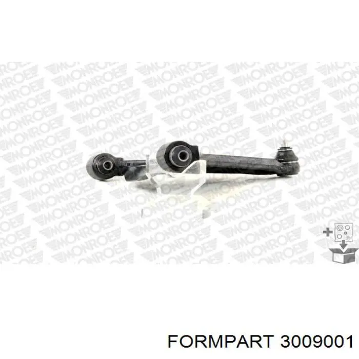 3009001 Formpart/Otoform barra oscilante, suspensión de ruedas delantera, inferior derecha