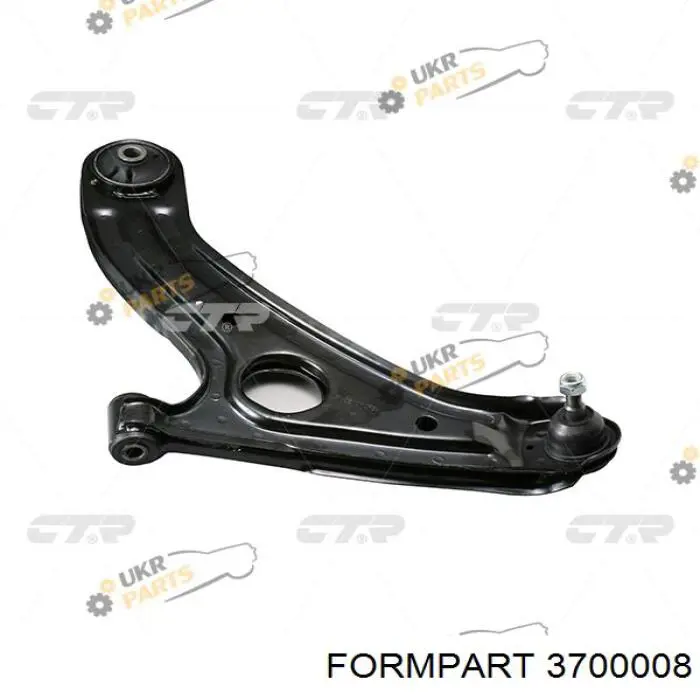 3700008 Formpart/Otoform silentblock de suspensión delantero inferior