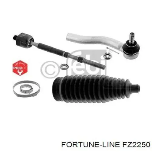 FZ2250 Fortune Line cremallera de dirección