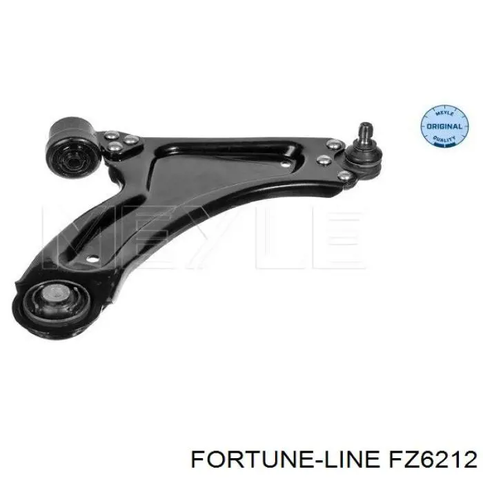 FZ6212 Fortune Line barra oscilante, suspensión de ruedas delantera, inferior derecha