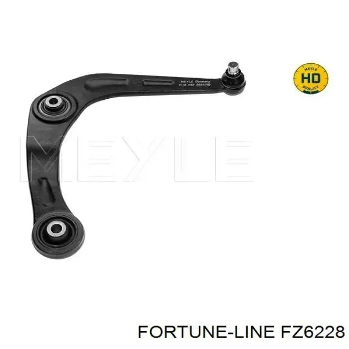 FZ6228 Fortune Line barra oscilante, suspensión de ruedas delantera, inferior derecha