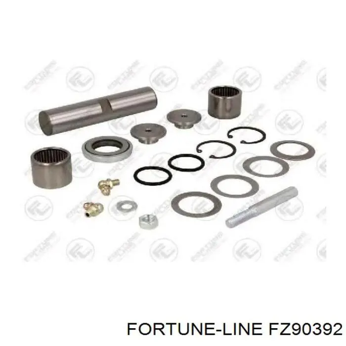 FZ90392 Fortune Line silentblock trasero de ballesta trasera