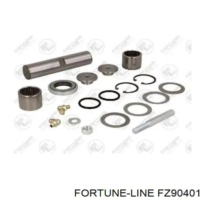 FZ90401 Fortune Line silentblock trasero de ballesta trasera